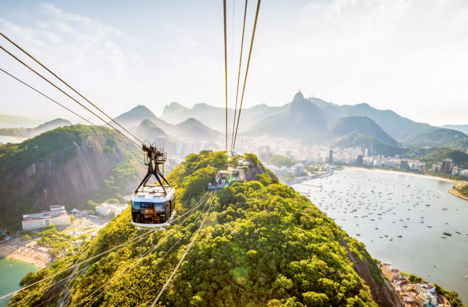 telecabina din Rio de Janeiro 