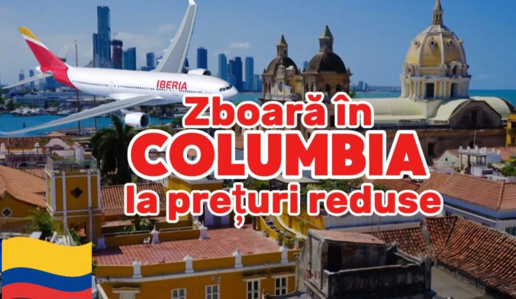 Bilete de avion ieftine spre Columbia