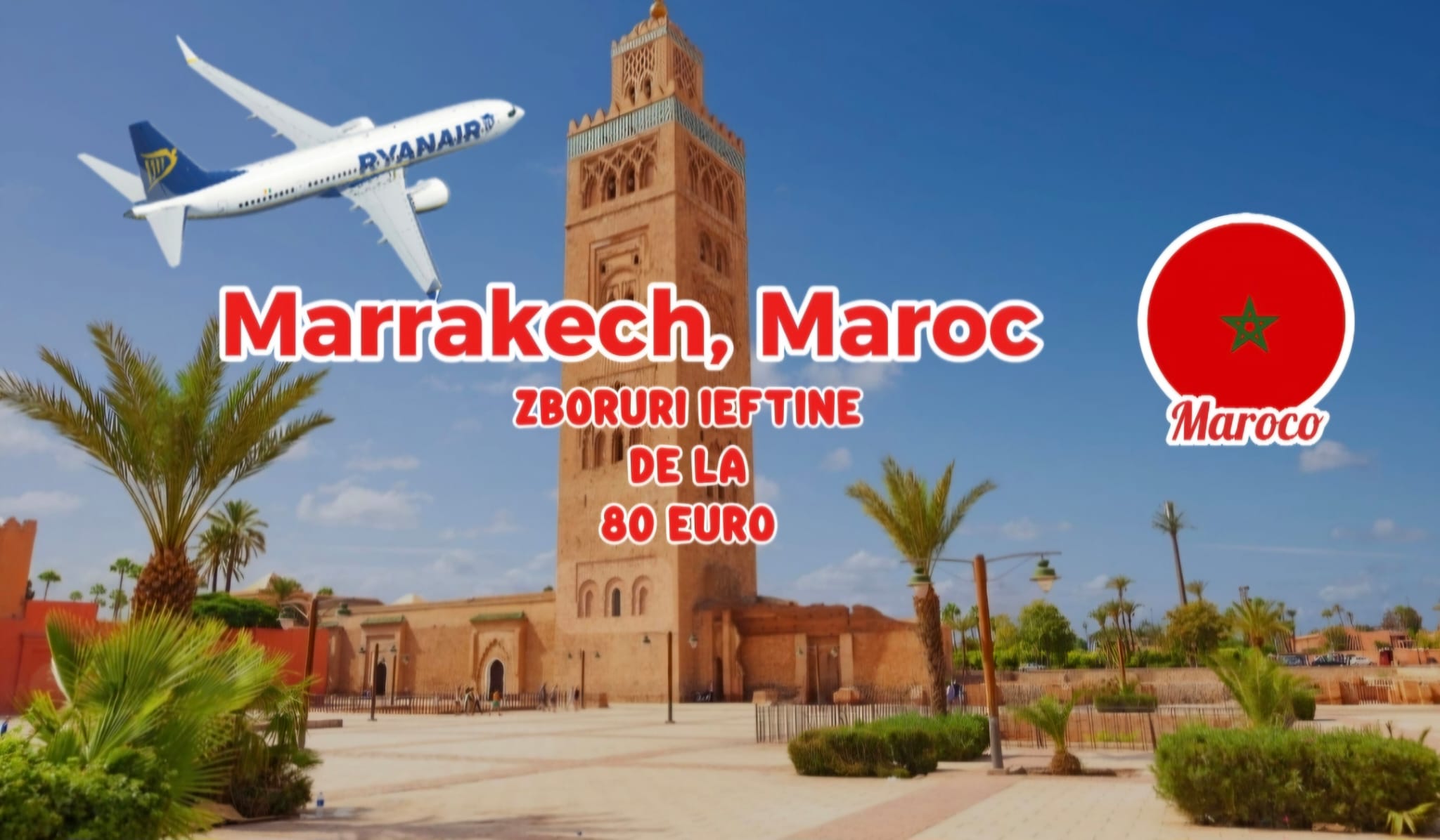 Bilete avion Maroc