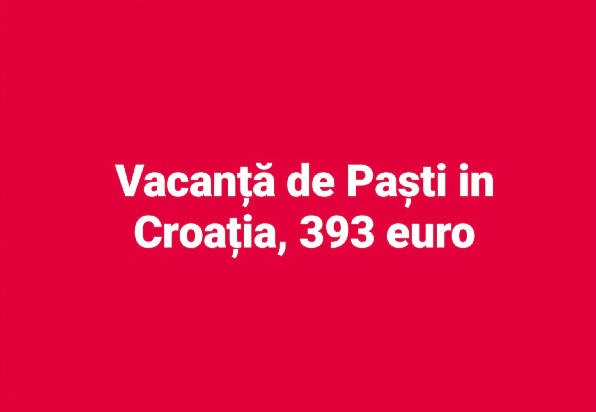 Vacanta Croatia