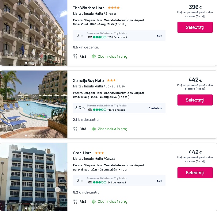 Oferta Vacanta in Malta