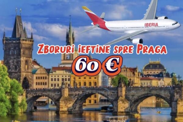 Zboruri directe spre Praga