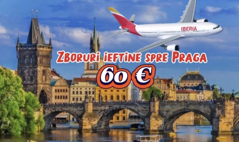 Zboruri directe spre Praga