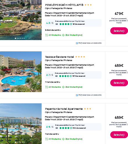 vacanta in Cipru All inclusive