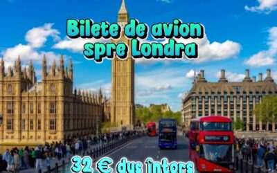 bilete avion low cost Londra