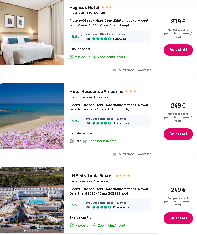 oferta  vacanta in sardinia