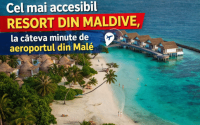 Cel mai accesibil resort din Maldive, la câteva minute de aeroportul din Malé