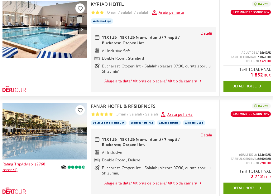 Oferta vacanta in Oman