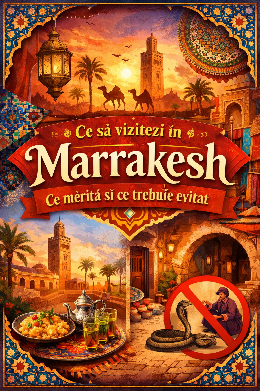 Ce sa vizitezi în Marrakesh