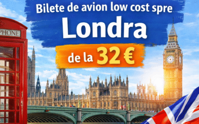 bilete avion low cost Londra