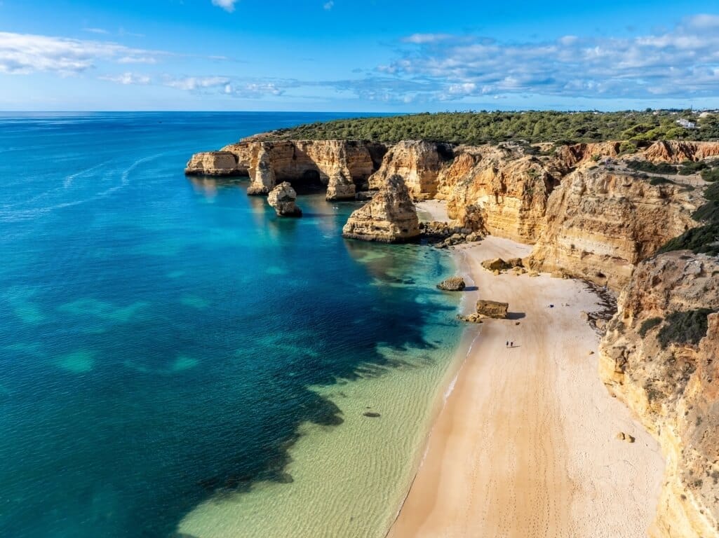 Praia da Marinh. Vacanta in Algrarve Portugalia